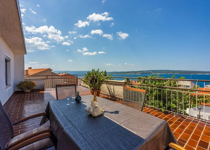 Komfortables Nur 250 Meter Zum Sandstrand Mit Privater Dachterrasse Und Meerblick 아파트 *