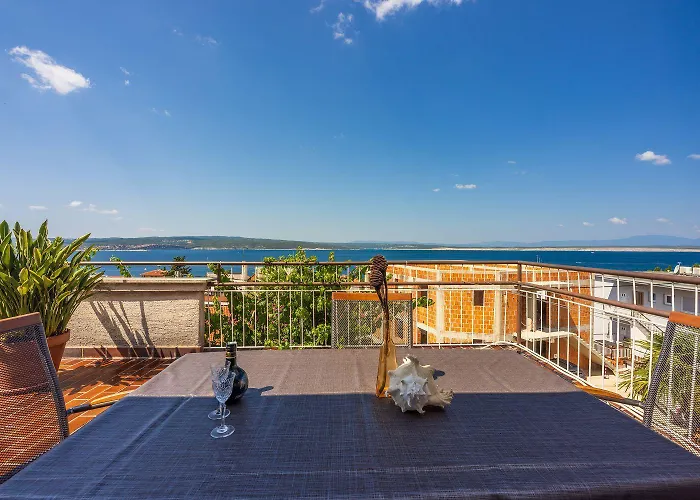 아파트 Komfortables Nur 250 Meter Zum Sandstrand Mit Privater Dachterrasse Und Meerblick *
